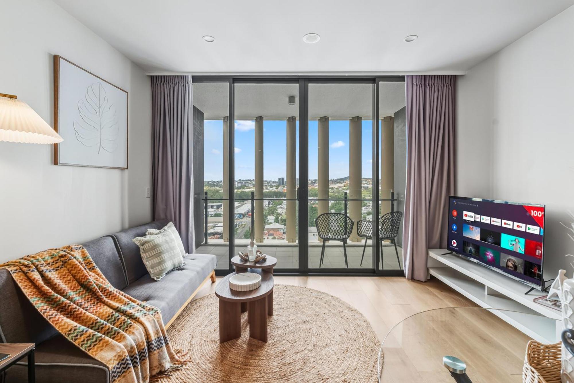 Apartment Bright 2br With Sofa Bed In Woolloongabba Brisbane