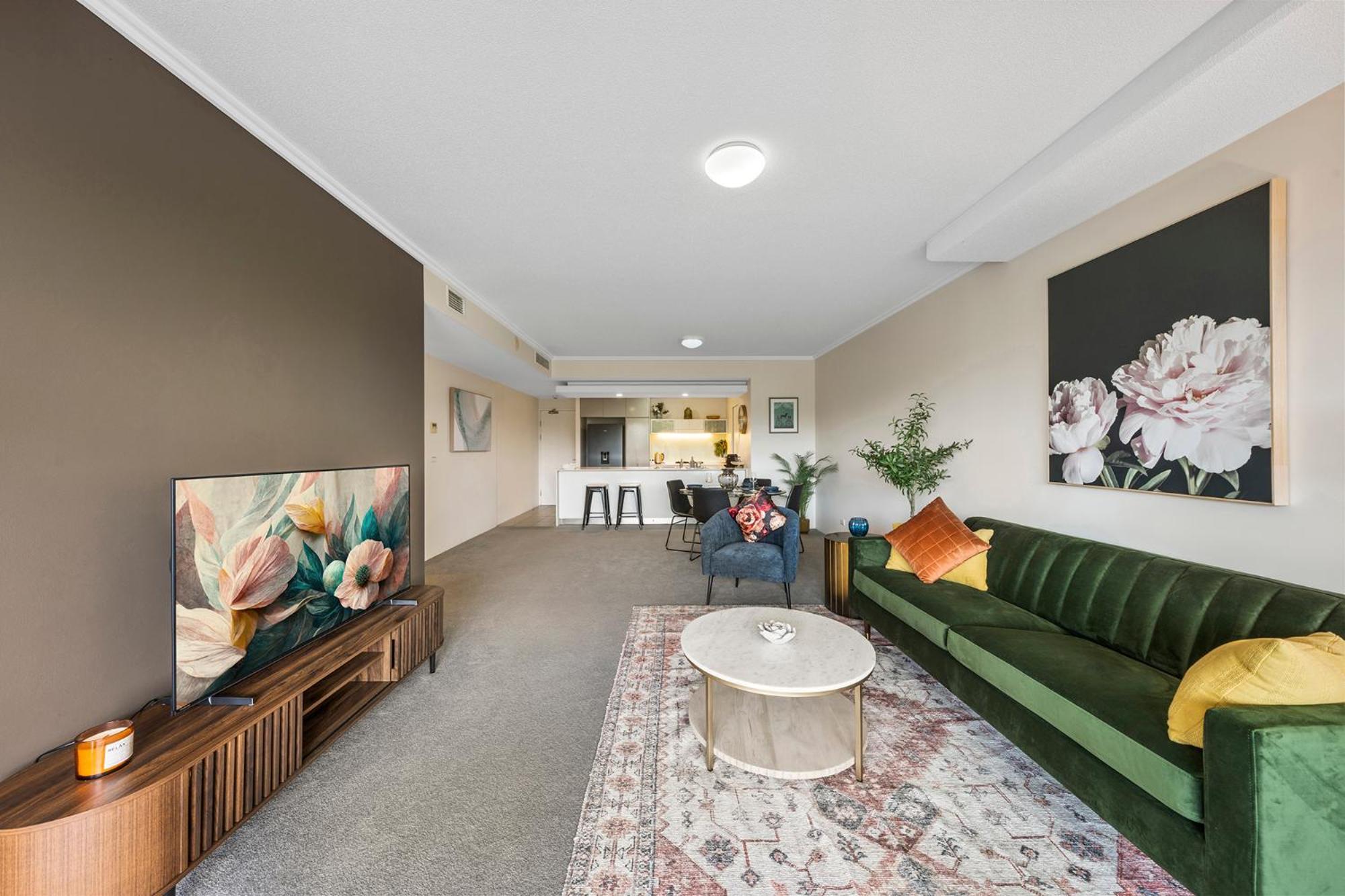 Stylish Parklands & Retreat - Stunning Views, Gym, Pool, Private Carpark, Walk To Suncorp Stadium * Brisbane